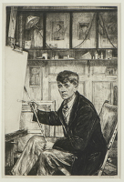 Portrait of Charles Cundall, 1926