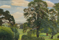 Trees at Garsington, mid 1920's
