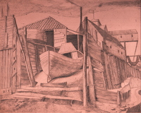 Boat Yard, circa 1930