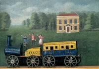 Background to Toy Train, 1950