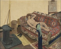 Cecile on the Sofa, 1920