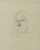 Portrait study, circa 1919