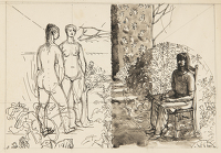 The Artist and his Muses, c 1950