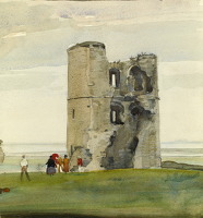 View of Hadleigh Castle, c. 1918-20
