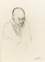 Portrait of Gandhi, 1931