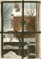 View through a Window- Winter, c. 1948