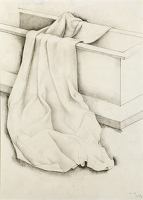 Cloth draped over a chest, 1939