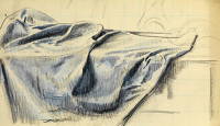 Study of a table cloth