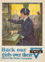 Back our girls over there, 1918