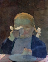 Portrait of Sasha, aged four 1951