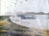 Study for ‘Leaving Scapa Flow’...