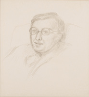 Portrait of Oliver Simon, circa 1930