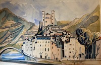 Dolceacqua, Liguria, Italy circa 1930