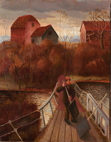 Man at a Sluice Gate on the Thames