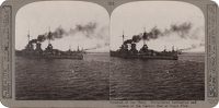 Stereoscopic print: Triumph of our Navy