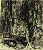L'Ombre de la Croix: Tree-cutters 1931