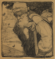 Assisi Beggar, c. 1900 (P-2698)
