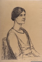 The artist's wife Viola, 1924