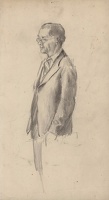 Portrait of Campbell Dodgson, standing