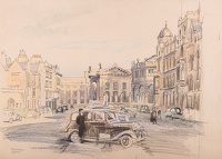 View of Broad Street, Oxford.