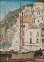 Boats in an Italian Harbour