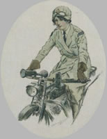 Royal Flying Corps Woman Dispatch Rider