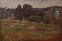 Sussex  landscape, mid 1920's