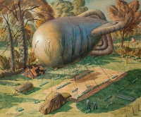 Barrage Balloon, 1940