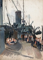 Study for Dunkirk Paddle Boat