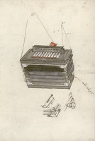 Study of a piano accordeon