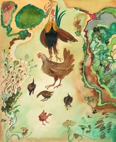 Poultry in the Garden