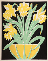 Bowl of daffodils, mid 1920's