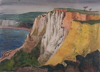 The White Cliffs of Dover, sundown