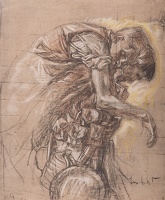  Wounded Soldier (study for M1403)