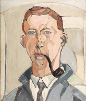 Self-portrait with Pipe