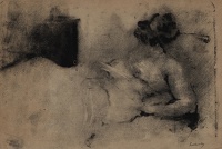 Woman lying down