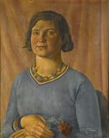 Portrait of a Girl with a Rose, 1939