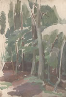 Study of trees, c.1925