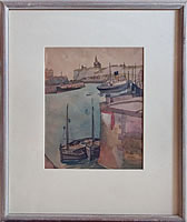 Dieppe Harbour, 1939