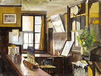 Interior of a pub, 1936