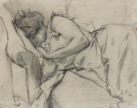 Woman sleeping, 1894