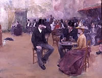 Café Scene, 1888