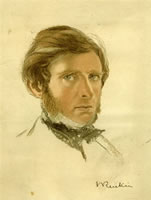 Portrait of John Ruskin, c. 1861