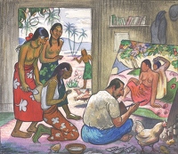 Paul Gauguin in his Polynesian Paradise
