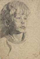 Portrait of artist's brother Clive