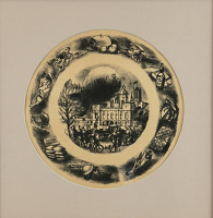 Design for a Wedgwood Plate, circa 1944