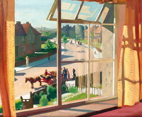 View from the artist's bedroom