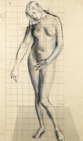 Eve, Study for The Expulsion, 1927