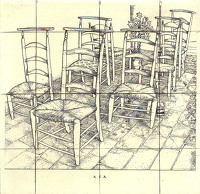 Chairs - Concarneau (1949)