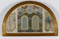 Design for the altar wall